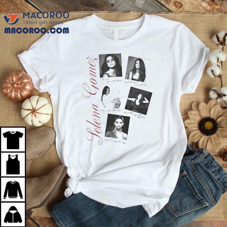 Revival Polaroid Selena Gomez Shirt