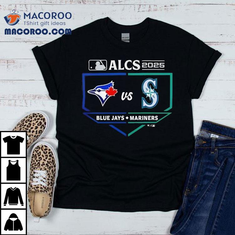 Seattle Mariners Vs Toronto Blue Jays 2025 Alcs Batter's Box Matchup Shirt