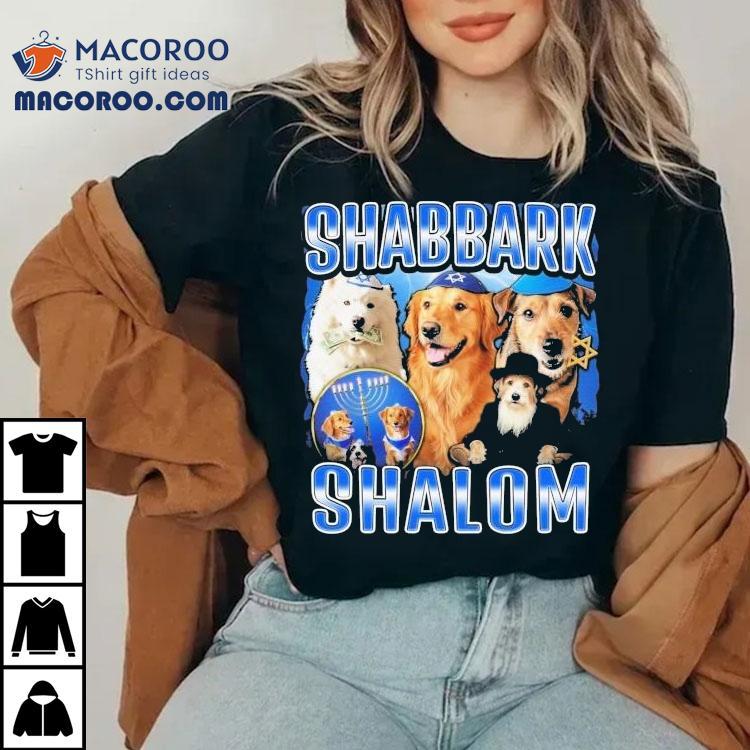 Shabbark Shalom Star Of David Israel Dog Shirt