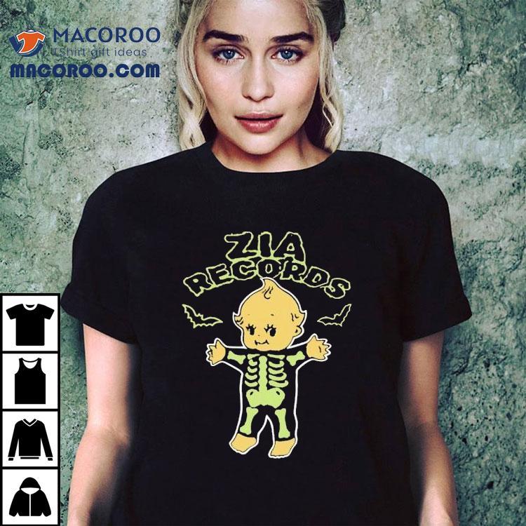 Skeleton Zia Records Halloween 2025 Shirt