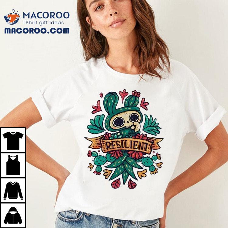 Skullents-resilient Succulent Skull Shirt