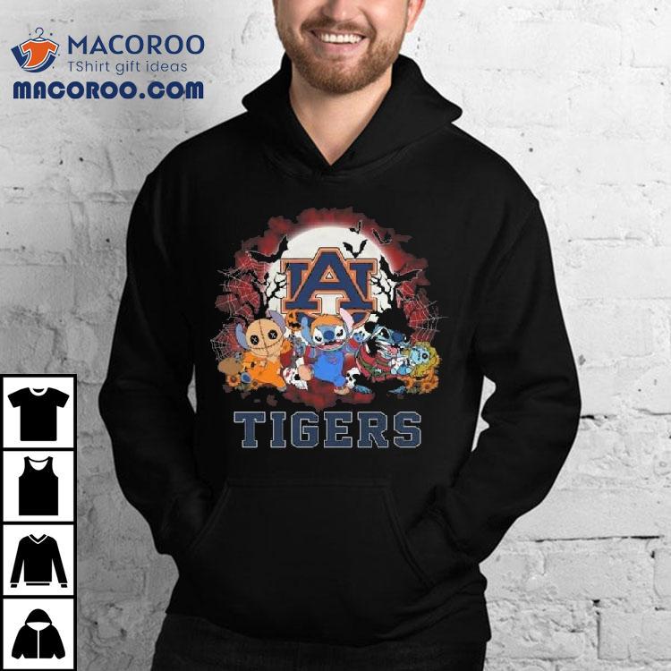 Stitch X Auburn Tigers Halloween 2025 Shirt