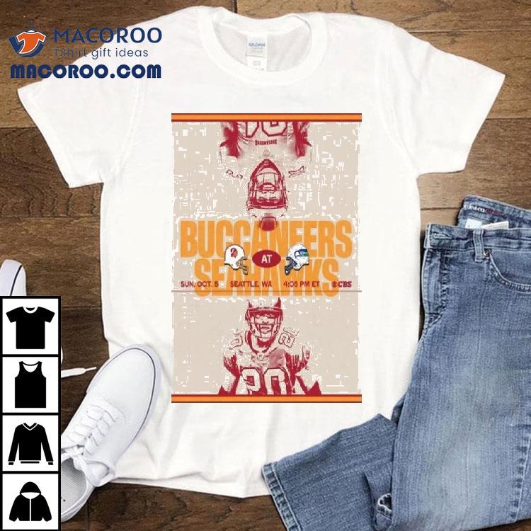 Tampa Bay Buccaneers Vs Seattle Seahawks October 5 2025 Seattle, Wa Shirt