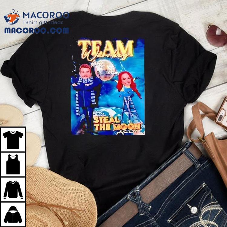 Team Jarrkey Steal The Moon Glitterball Shirt
