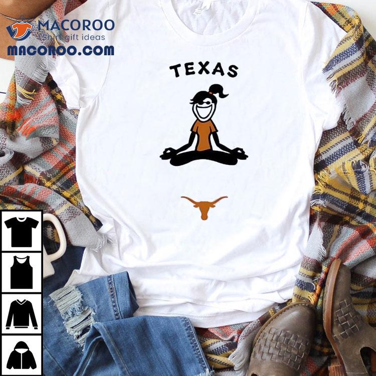 Texas Longhorns Life Is Good Jackie Yoga Shirt