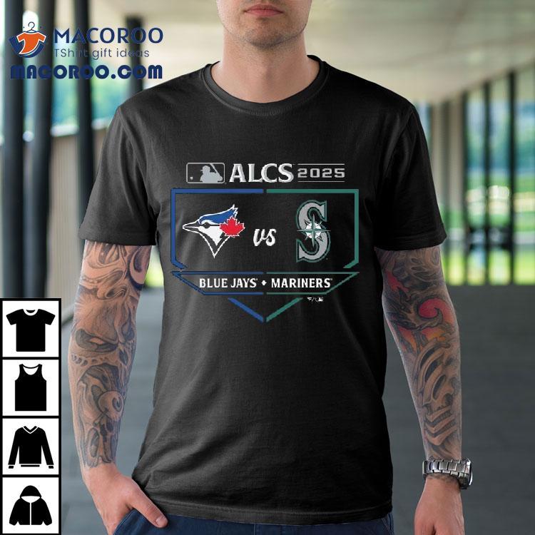 Toronto Blue Jays Vs. Seattle Mariners 2025 American League Championship Series Matchup Batter's Box Shirt