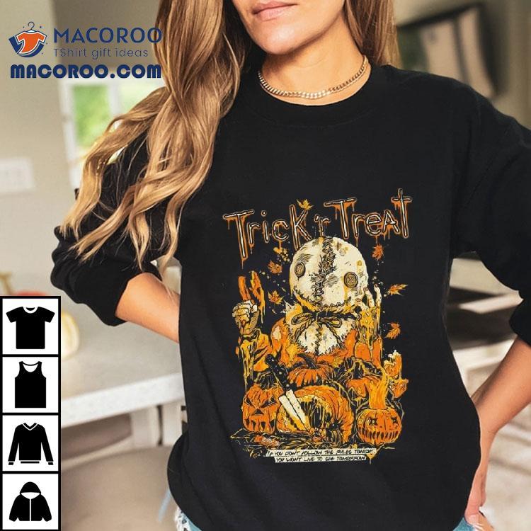 Trick R Treat Follow The Rules Halloween Shirt