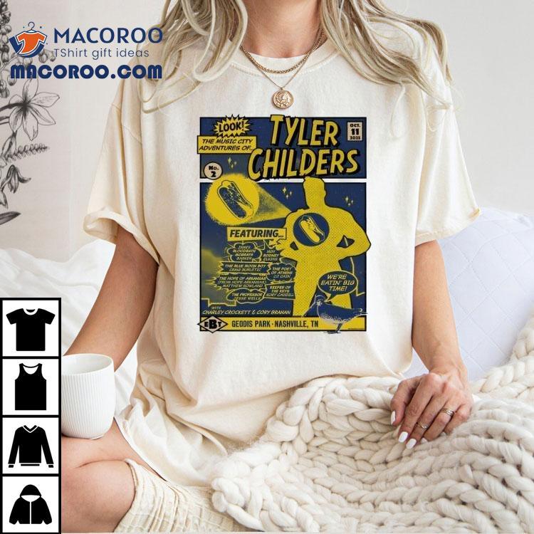 Tyler Childers Tour Geodis Park Nashville Tn Oct 11st 2025 Shirt