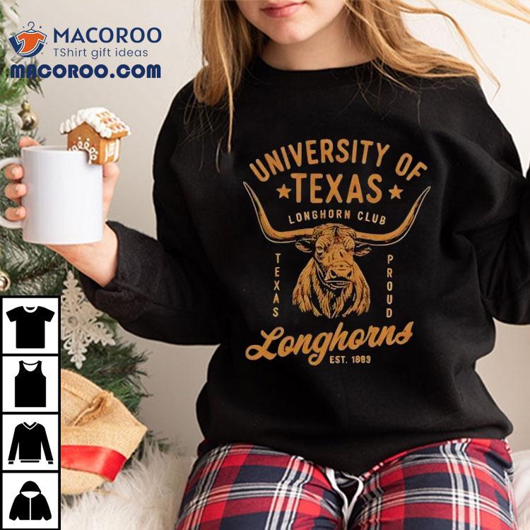 University Of Texas Longhorns Club Proud Est 1983 Shirt