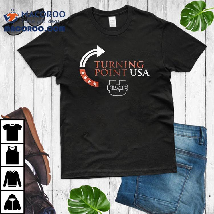 Utah State Aggie X Charlie Kirk Turning Point Usa Shirt