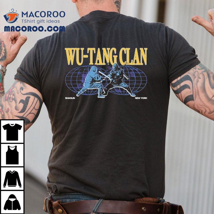Wu-tang Clan Shaolin New York Ninja Globe Shirt
