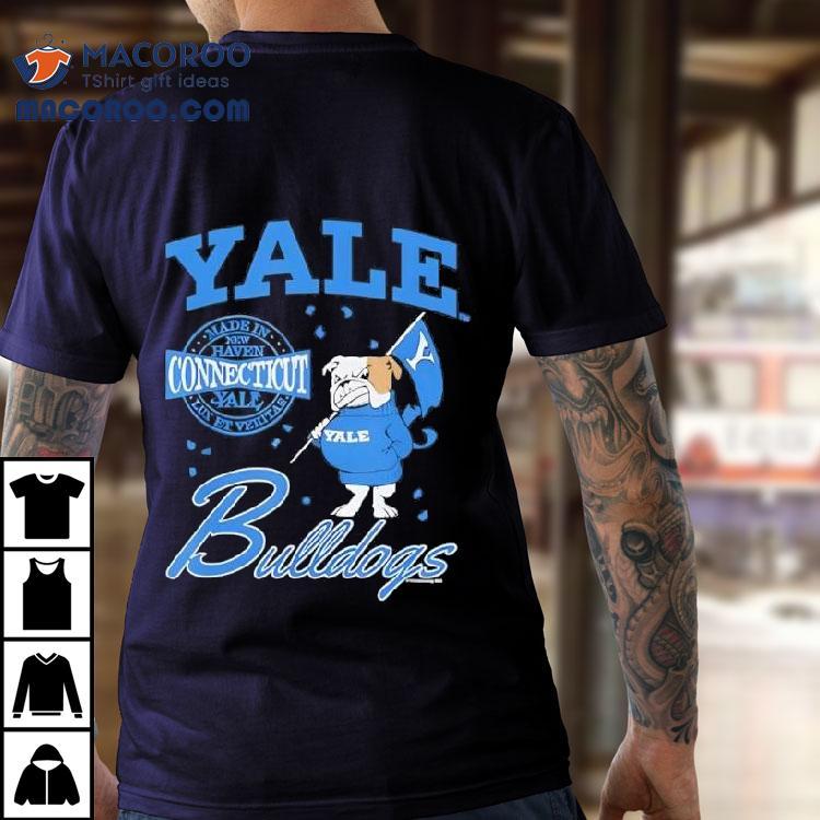 Yale University Made In New Haven Connecticut Handsome Dan Shirt