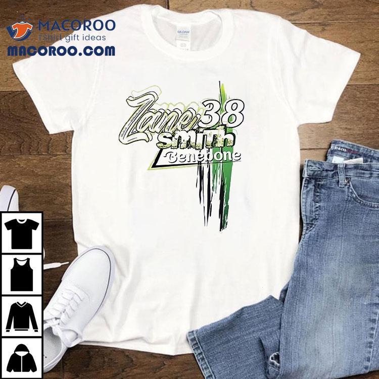 Zane Smith Front Row Motorsports Benebone Car Graphite Shirt
