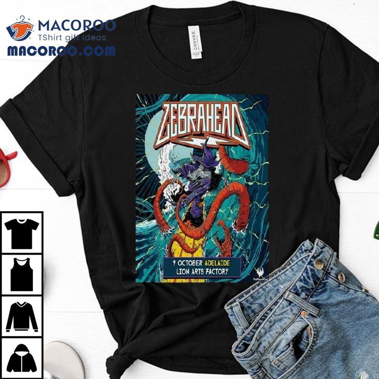 Zebrahead October 9 2025 Lion Arts Factory Show Shirt