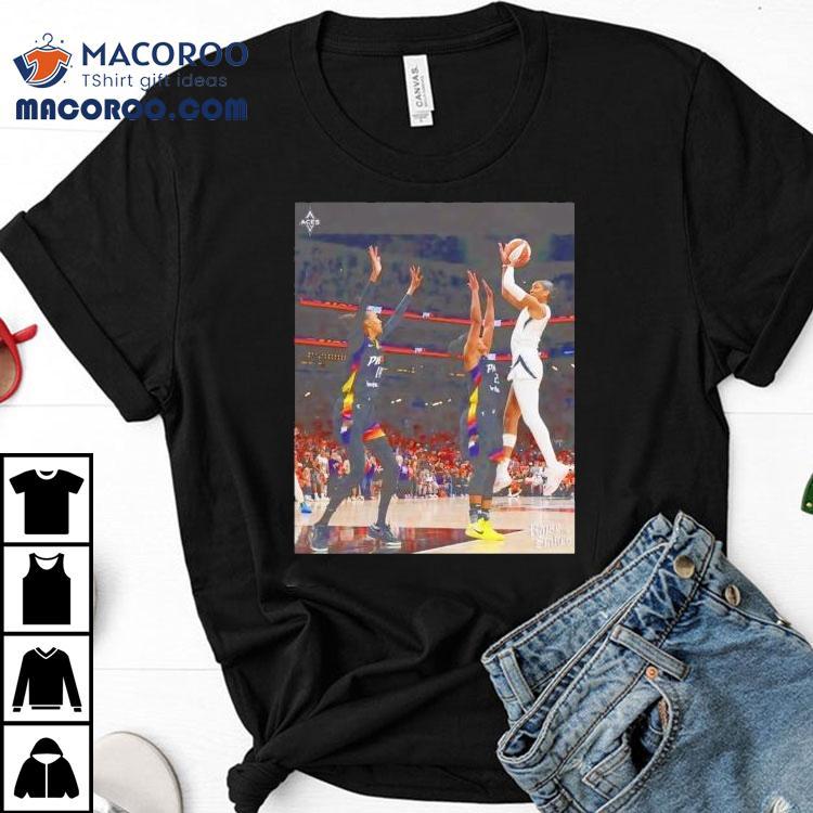 A’ja Wilson Las Vegas Aces Wnba Hang It In The Louvre Shirt