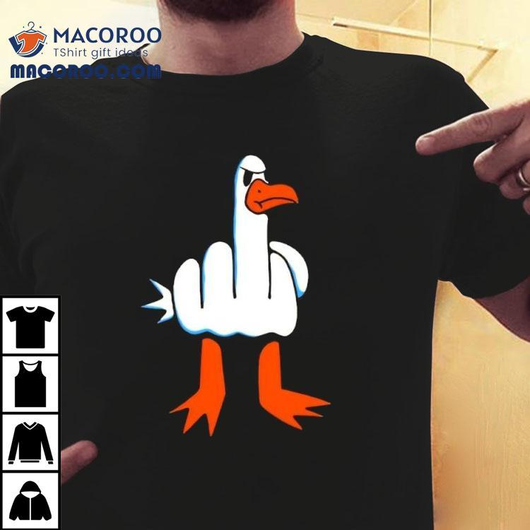 Angry Bird Hand Parody Shirt