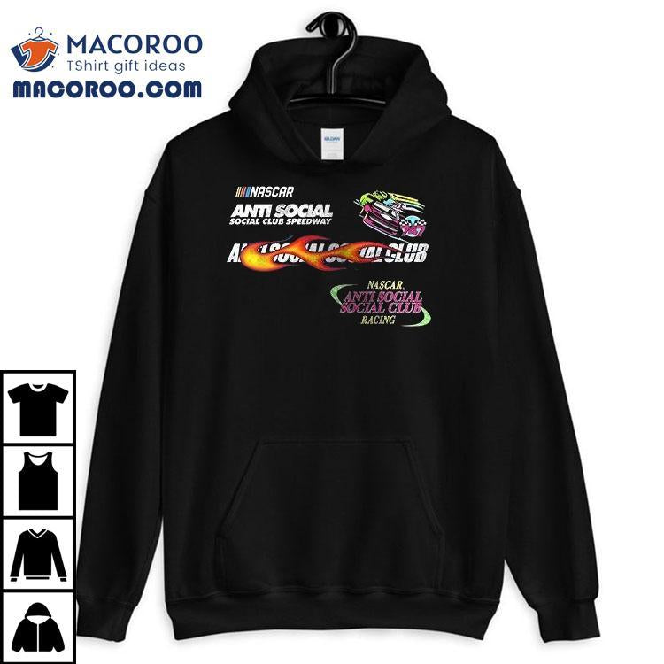 Anti Social Social Club X Nascar Racing Shirt