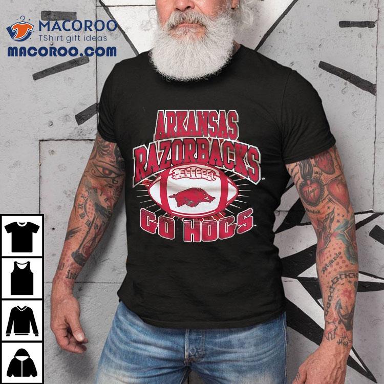 Arkansas Razorbacks Go Hogs Mascot Logo Baseball Shirt