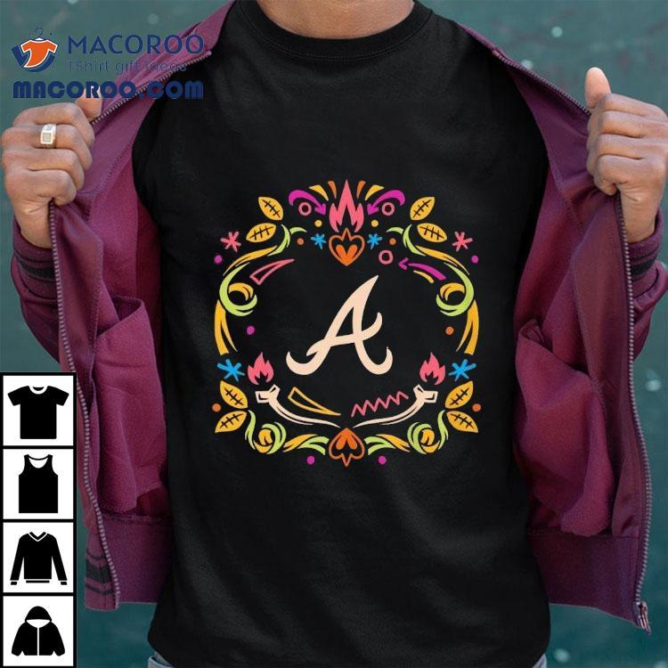 Atlanta Braves Da De Los Muertos Shirt