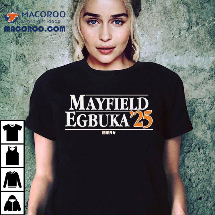 Baker Mayfield And Emeka Egbuka Tampa Bay Mayfield Egbuka '25 Shirt