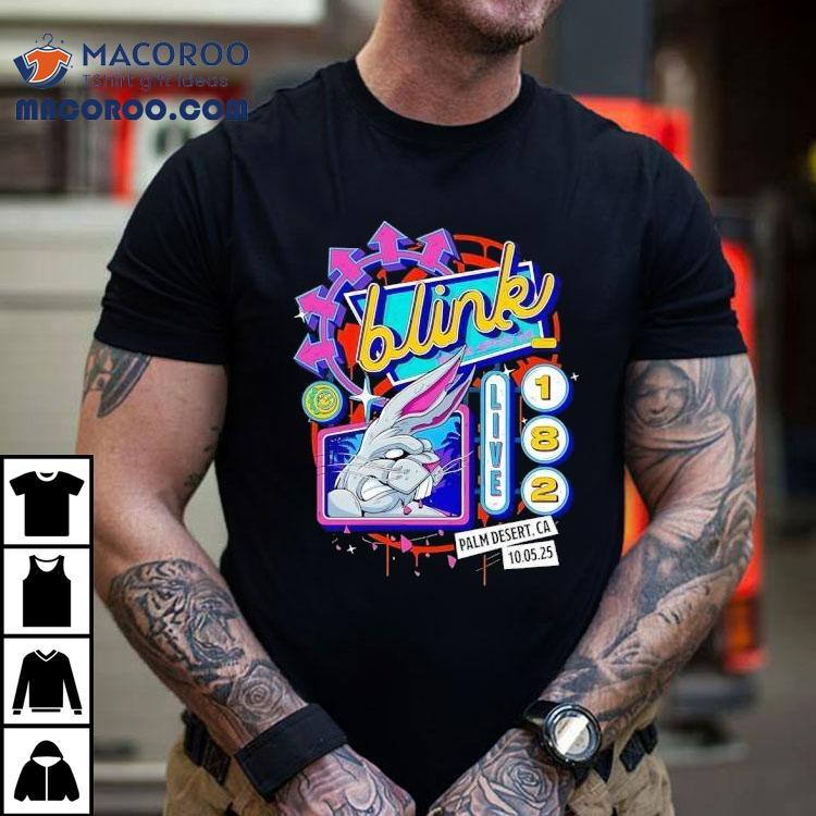 Blink-182 Palm Desert California 2025 Night 2 Venue Shirt