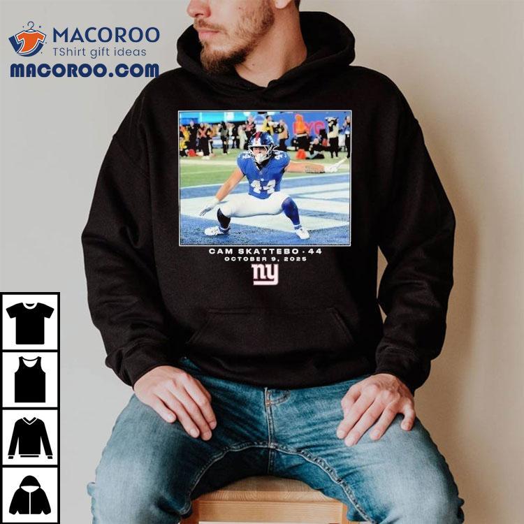 Cam Skattebo October 9 2025 New York Giants Nfl Flash Features Week 6 Shirt