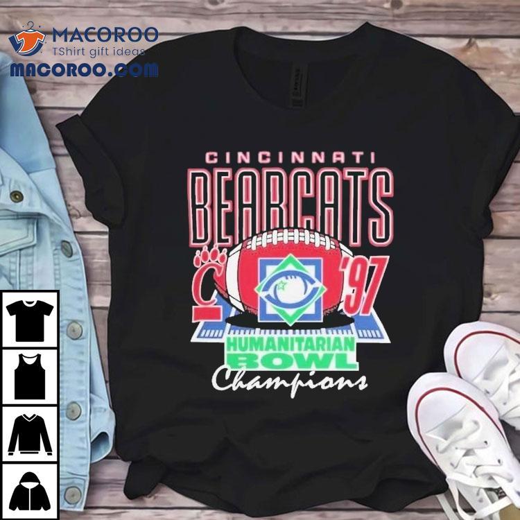 Cincinnati Bearcats 1997 Humanitarian Bowl Champions Shirt