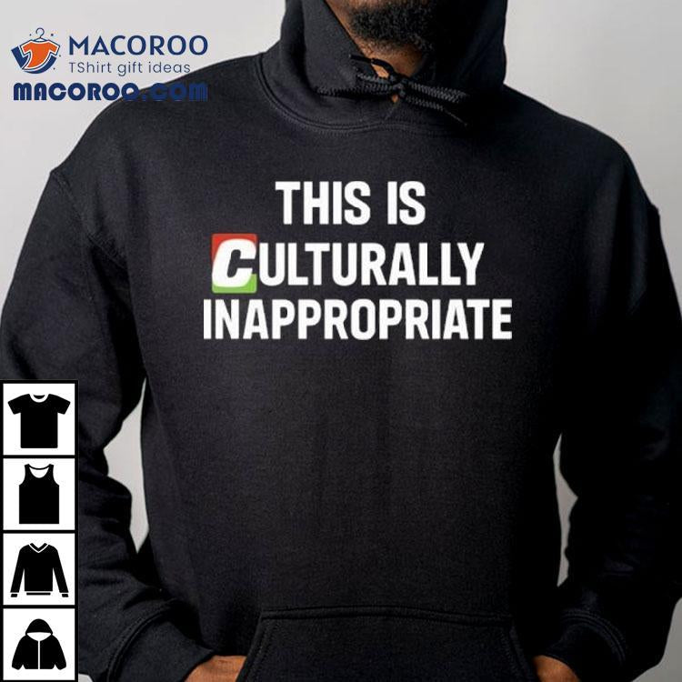 Clipse X Dave Chappelle This Is Culturally Appropriate Shirt