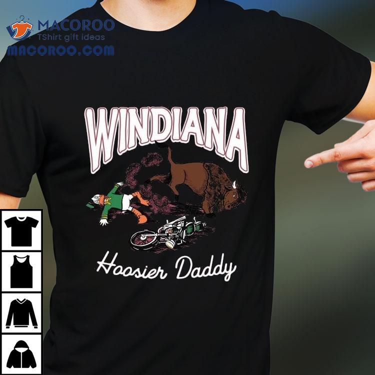 Daddy Motorcycle Indiana Hoosiers Beat Oregon Ducks Shirt