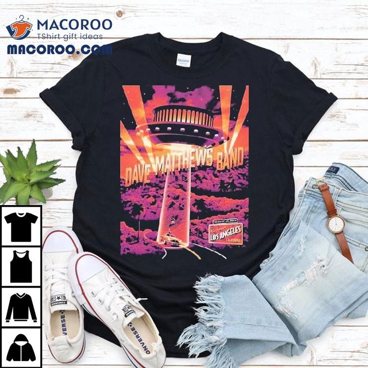 Dave Matthews Band Aug 22 2025 Kia Forum In Inglewood Los Angeles Ca Shirt