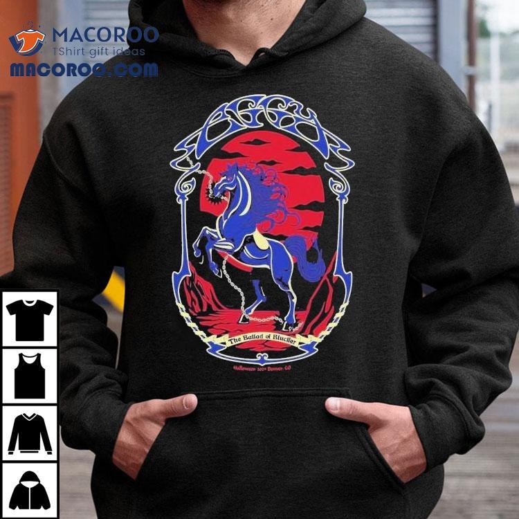 Eggy The Ballad Of Blucifer Halloween 2025 Denver Co Shirt