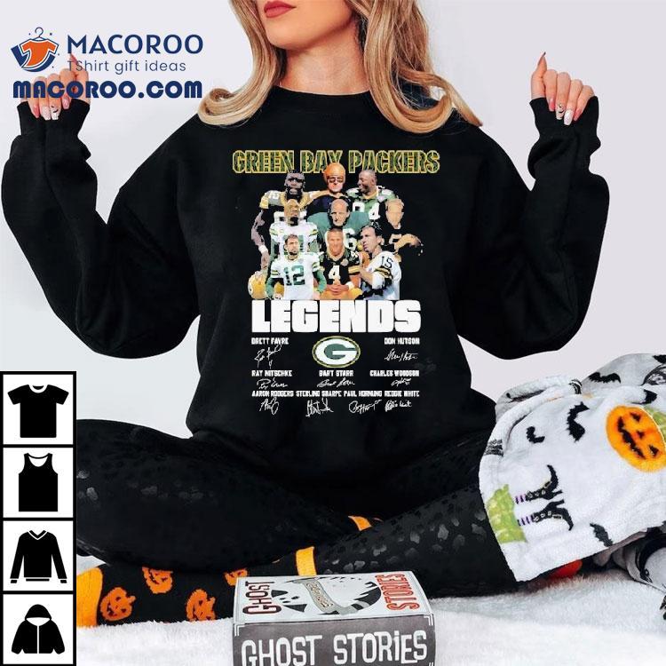 Green Bay Packers Legends Signatures Shirt