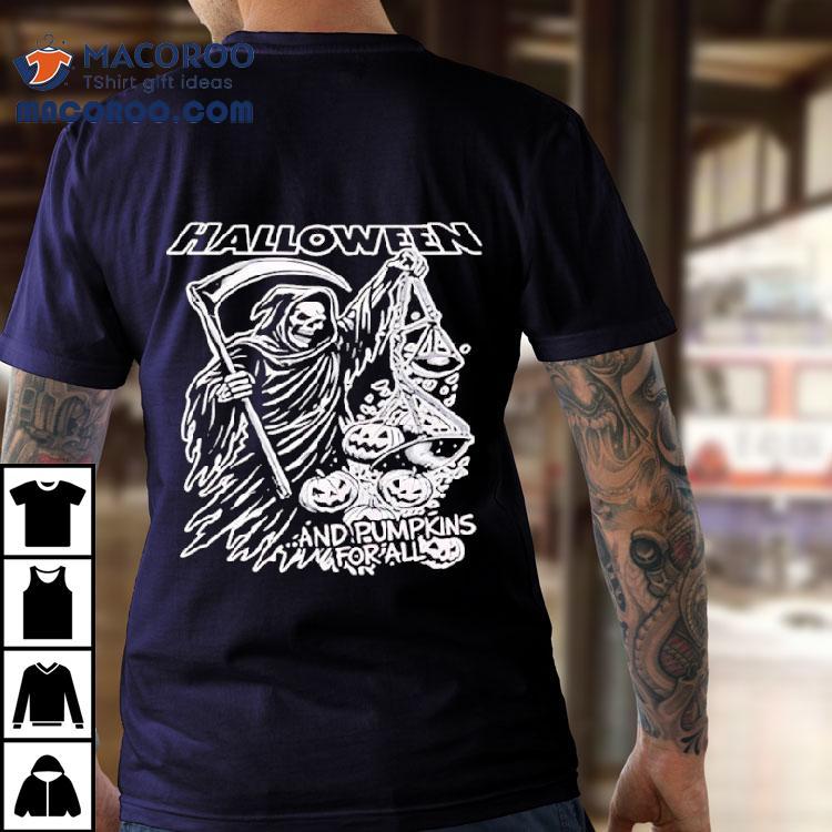 Halloween And Pumpkin For All Dead Skeleton Shirt