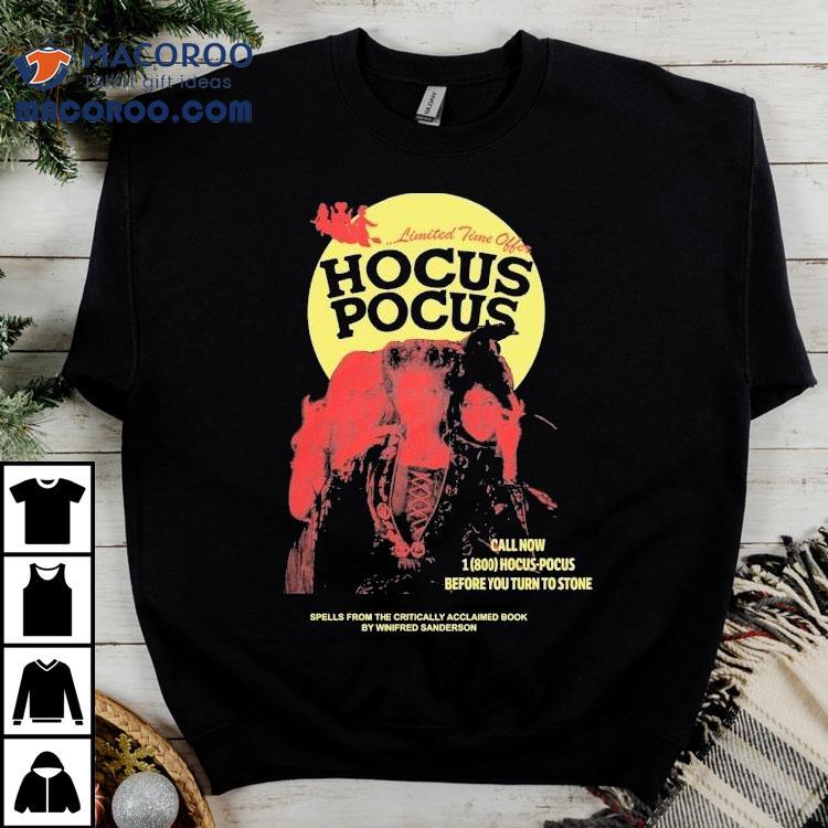 Hocus Pocus Before You Turn To Stone Liveforever Pepper Shirt