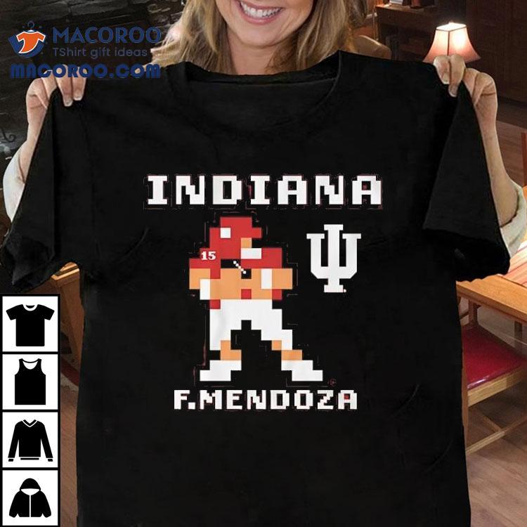 Indiana Football Fernando Mendoza Retro Baller Graphic Shirt