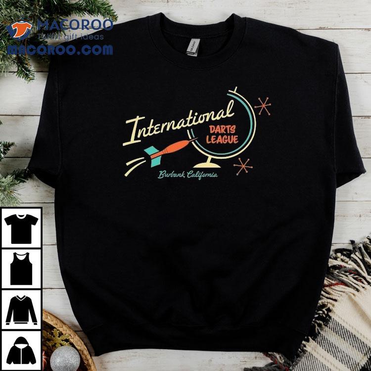 International Darts League Burbank California Shirt