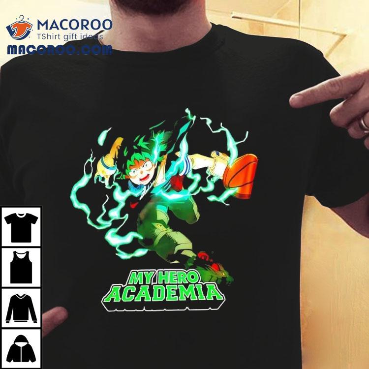 Izuku Midoriya My Hero Academia Anime Series Shirt