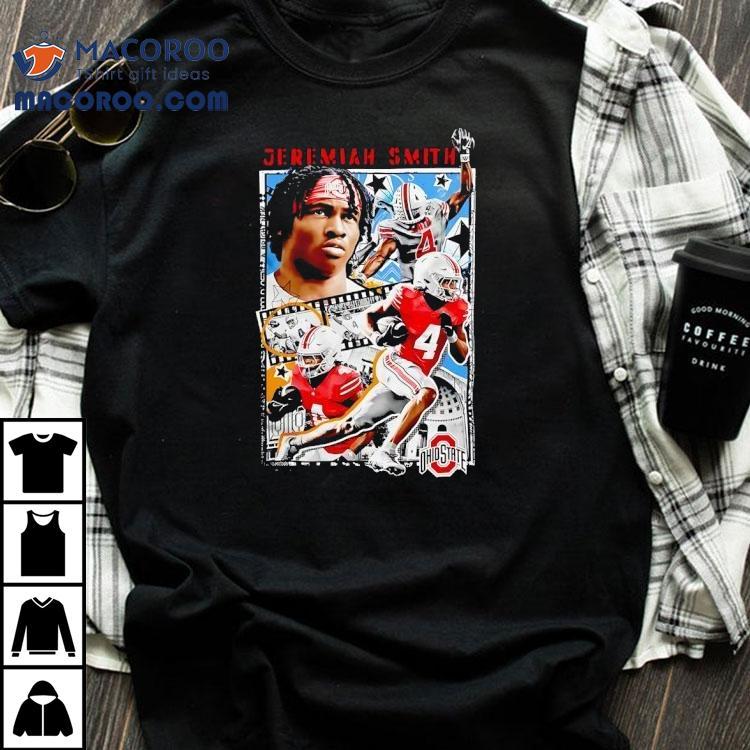 Jeremiah Smith Ohio State Buckeyes Football Graphic Shirt