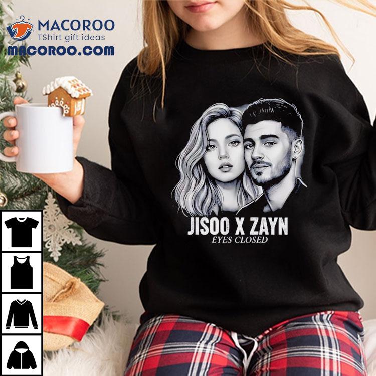 Jisoo X Zayn Eyes Closed 2025 Shirt