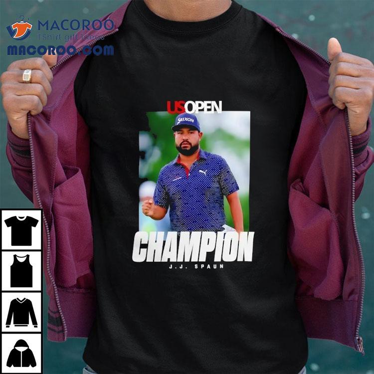 Jj Spaun Winner Us Open Champion 2025 Shirt