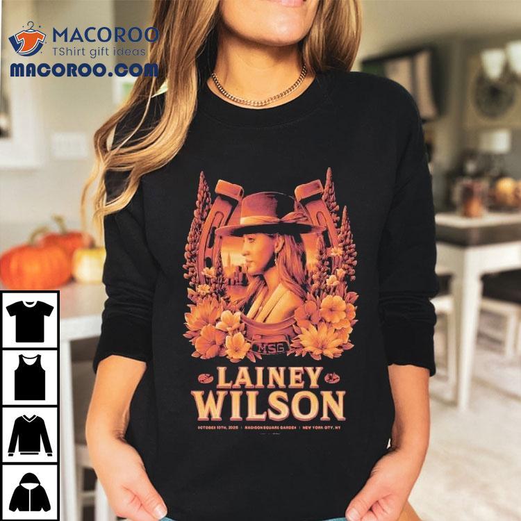Lainey Wilson 10.10.2025 Madison Square Garden Shirt