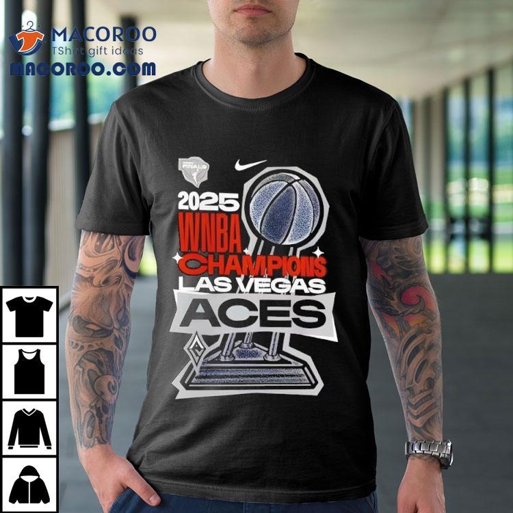Las Vegas Aces 2025 Wnba Finals Champions Locker Room Authentic Shirt