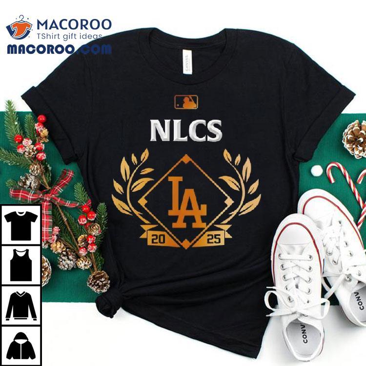 Los Angeles Dodgers 2025 Nlcs Champions Black Shirt