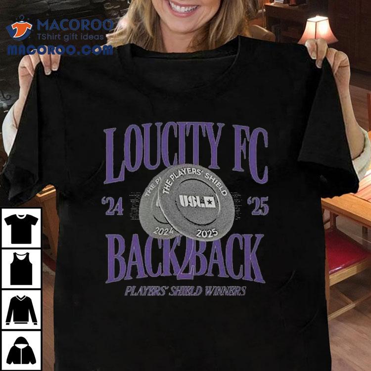Loucity Fc 2024-2025 Back 2 Back Players Shield Winners Shirt