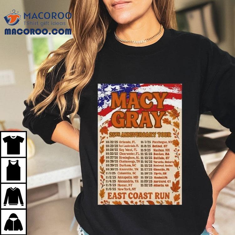 Macy Gray 25th Anniversary Tour 2025 Shirt