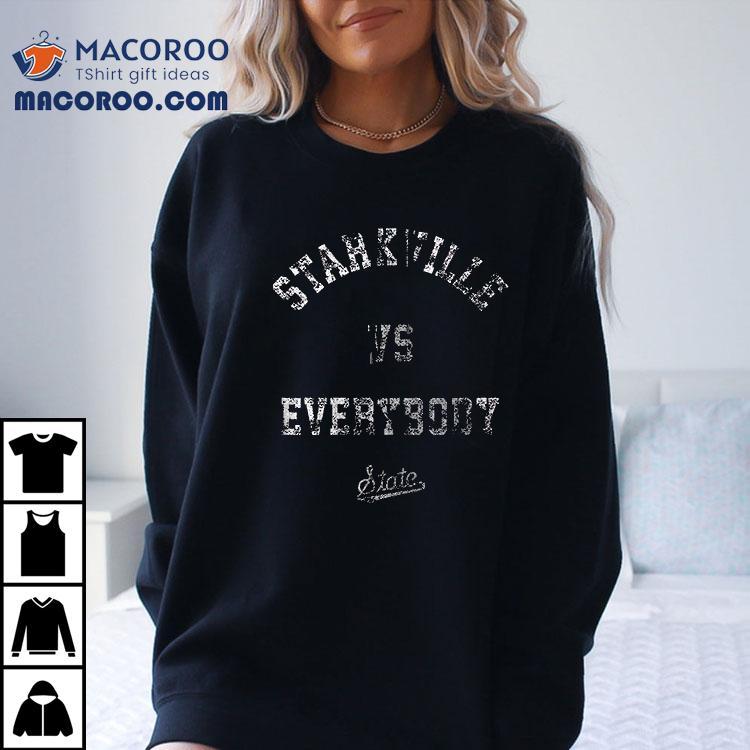 Mississippi State Bulldogs Starkville Vs Everybody Logo Shirt