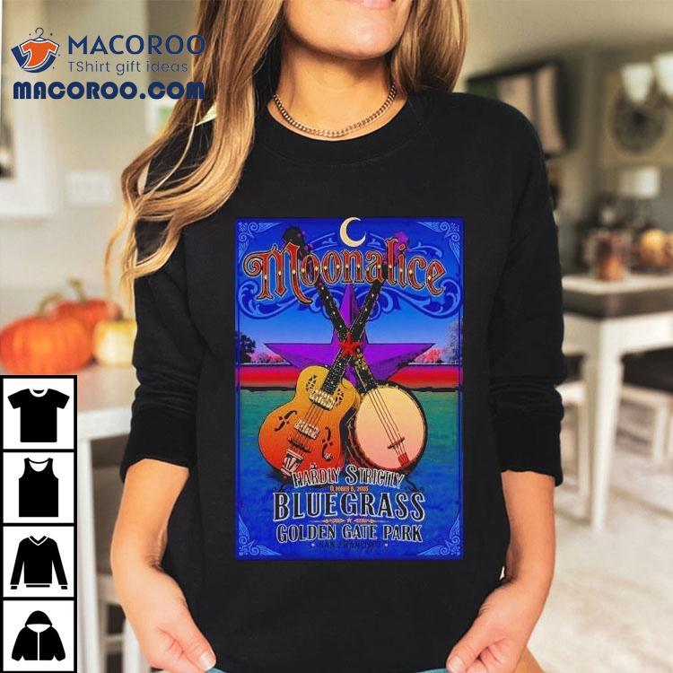 Moonalice Hardly Strictly Bluegrass Golden Gate Park San Francisco Ca 2025 Shirt