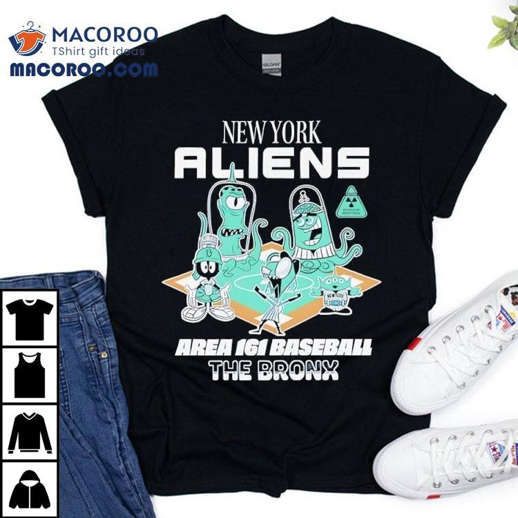 New York Aliens Area 161 Baseball The Bronx Shirt