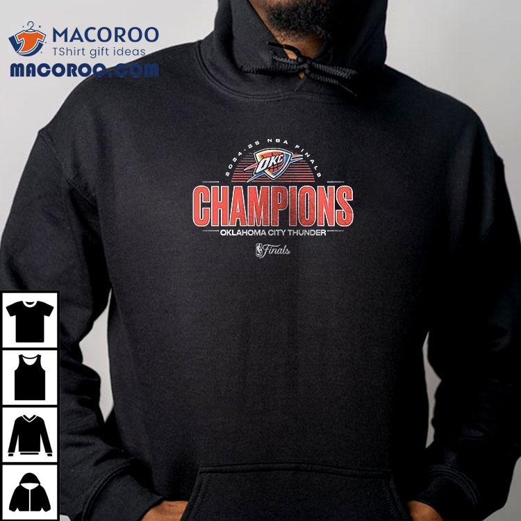 Oklahoma City Thunder Finals Champions Defensive Rebound Roster Shirt
