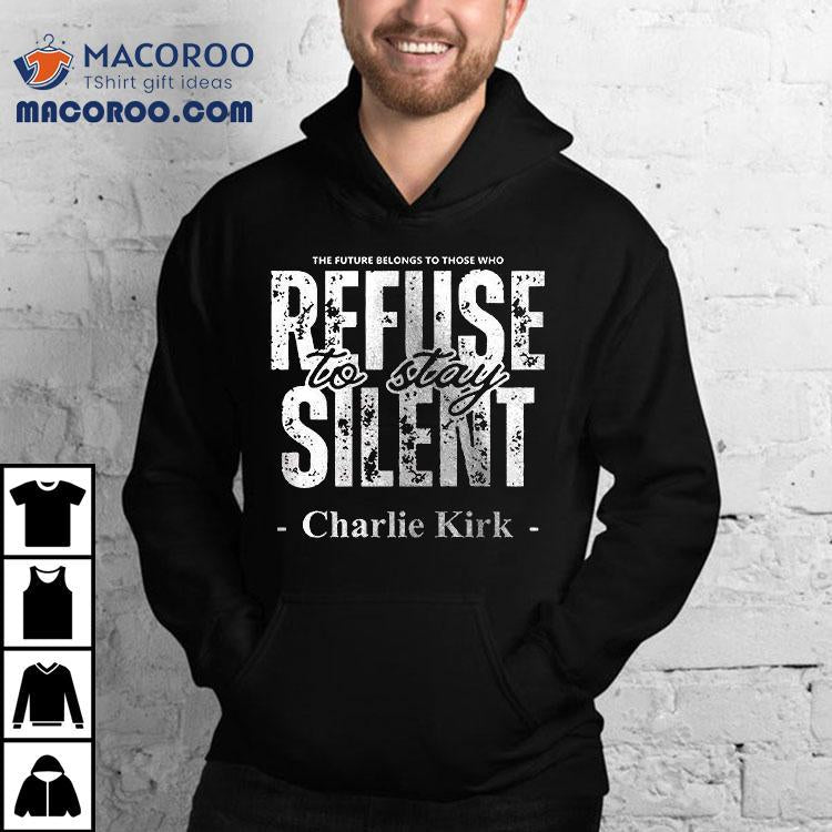 Oklahoma Sooners The University Of Oklahoma X Charlie Kirk Refuse To Stay Silent Shirt